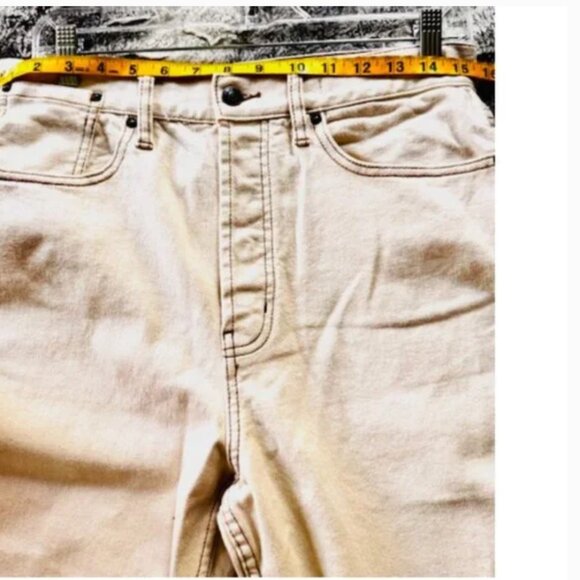 Kate Hudson Happy X Nature High Rise Crop Boots Jeans - Picture 6 of 14